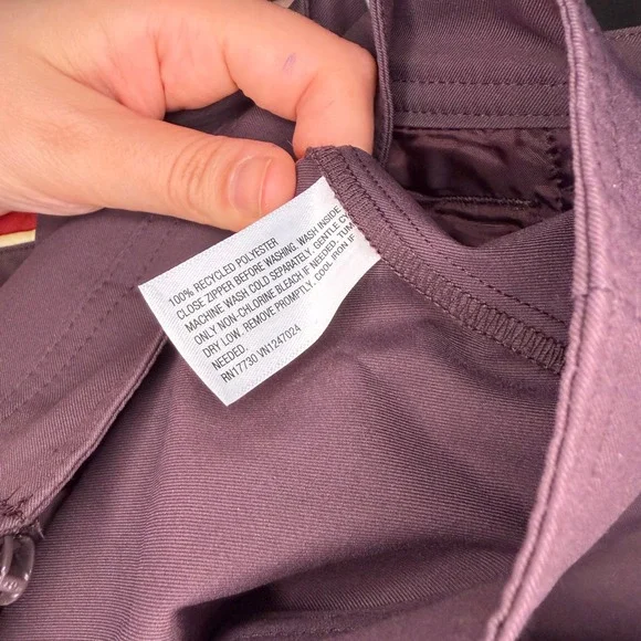 Wild Fable Track Jacket Womens Medium Purple Excellent Zip Up Side Stripe - Picture 4 of 5